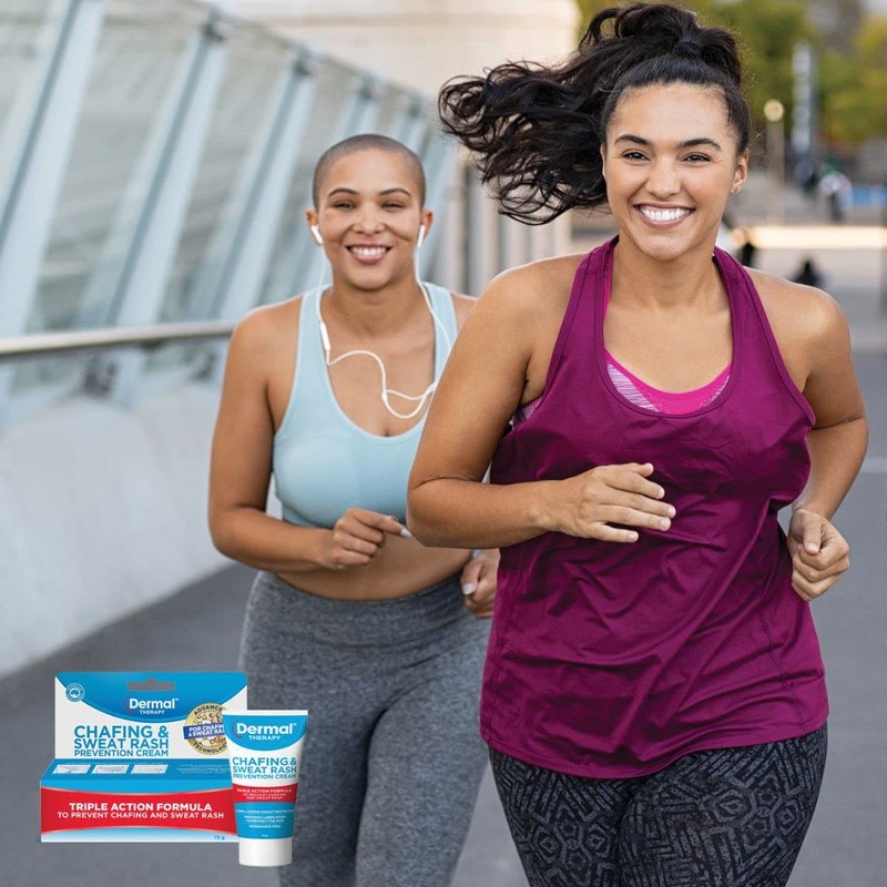 Dermal Therapy Chafing & Sweat Rash Prevention Cream | Triple