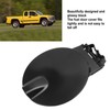 Fuel Tank Filler Door Assembly 10385417 Black Round Replacement for