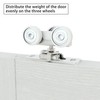 JUBEST Pocket Door Rollers Assembly, Commercial Grade Rollers Replacement, Top