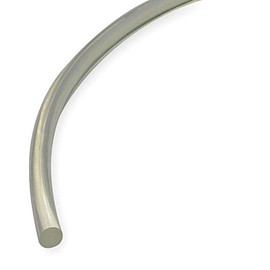 Round Belt, Solid Core, Dia 1/4 in, 50 Ft