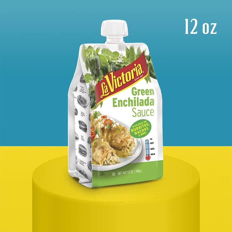 La Victoria Green Enchilada Sauce, 12 Oz, 6Count