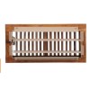 T.A. Industries New Oak Floor Diffuser Wood 4 In. x