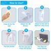 Dog Pee Pad Holder with Walls (6 Pack) for Small