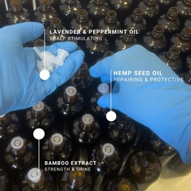 Smoom Bamboo Hair & Scalp Oil | 100% Natural & Vegan Hair Growth Oil | Ultimate Gloss & Shine | Breakage Reducing | Paraben, Preservative & Alcohol Free | Made in England