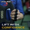 LETHAL MODE Rubber Gym Grips – Rubber Palm for Weight