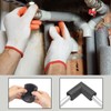 sourcing map 8pcs Elbow Pipe Insulation Foam Tube Split Pipe