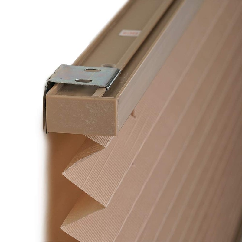 Camper Comfort Cappuccino RV Pleated Shades | Camper Blinds |