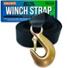 Better Boat Heavy Duty Trailer Winch Strap Replacement with Zinc