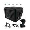 YAMAKATO 18310-ZE2-W61 GX390 GX340 Muffler Silenser Assembly W/Exhaust Manifold Pipe