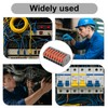 Huybaa 8 Ports Lustre Terminal, 10 Pieces Plug-In Terminals, Terminal