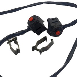 RAYANA 7/8" Motorcycle Handlebar Kill Stop Horn Start Push Button Switch for Dirt Bike ATV(22mm)