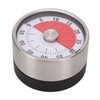 Visual Timer Multifunctional Retro Round Mechanical Visual Timer for Kitchen