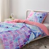 MUSOLEI Single Duvet Cover Girls Mermaid Duvet Cover Set Single