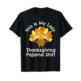 This Is My Thanksgiving Pajama Shirt Adult Kid Men Women Pjs T-Shirt