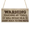 RED OCEAN Kick Nuts Tools Man Cave Garage Shed Dad