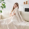 Berkshire Blanket Heated Throw – Reversible Loftmink Velvety Fleece Electric