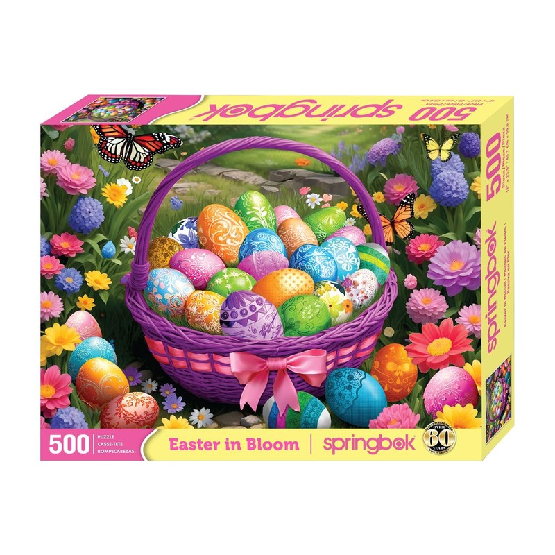 Springbok Easter in Bloom 500 Piece Jigsaw Puzzle for Adults