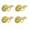 Set of 4 Brass handrail Brackets for Stairs 63mm -