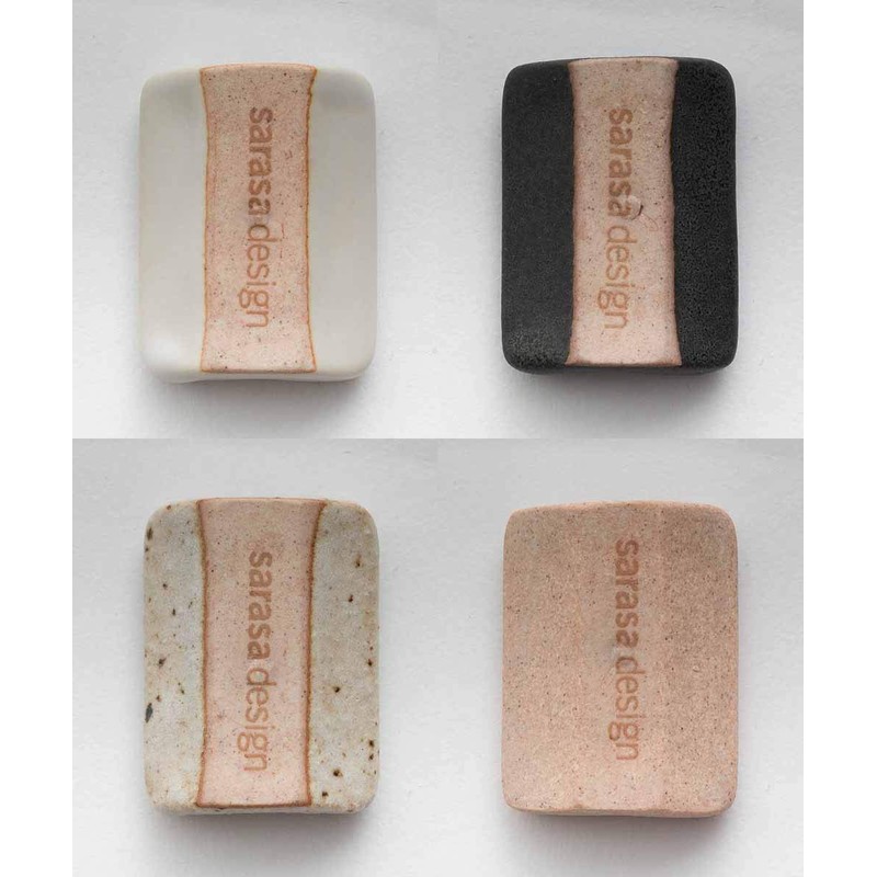 〈sarasa design × Ibukicraft 〉Chopstick Rest (Black)