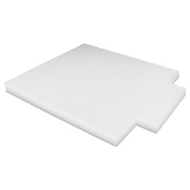 Hordion 6 Pcs Acrylic Sheet Clear Cast Square Panels, 0.08" / 2 mm Thick Acrylic Blanks Stencil Sheets Sign with Protective for Picture Frame Glass Replacement Table Signs DIY Display Projects Craft