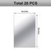 BBTO 20 Pieces Mirror Sheets Self Adhesive Non Glass Mirror