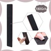LNAUJS 10 Pack 100/180 Grit Nail Files, Black Professional Reusable