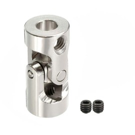 U-Joint SUPERTOOL 2-10mm Universal Joint Universal Couplings Steering Shaft for Connecting Model Cars, Model Ships, Robots, etc 1Pcs (10 * 10mm)