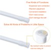 2 Pack Small Tension Rods 7 in to 11 Curtain