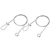 sourcing map Picture Hanging Wire Kit, 2Set 1M Adjustable Hanger