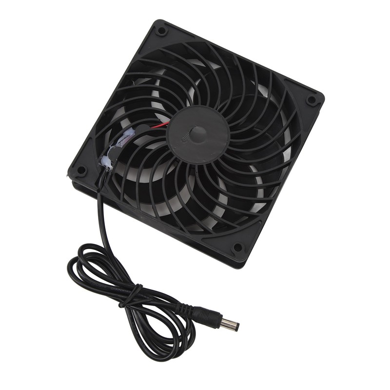 Solar Panel Fan 10W Exhaust Fan Dual Layer Metal Shell