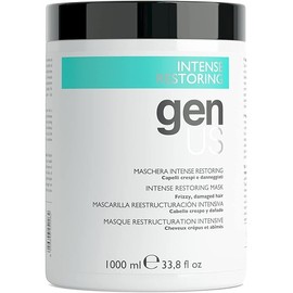 GENUS Intense Restoring Hair Masks for Frizzy, Curly Hair for Softness, Shine, & Frizz Control - Deep Conditioning Hairmask with Silk Protein and Avocado Oil - Dry Damaged Hairmask Conditioner
