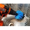 2-Pack Cone Drill Powered Brush Attachment for Cleaning Bathrooms, Kitchens,