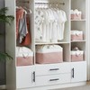 Mangata Soft Fabric Storage Boxes, Multi-Size, Rectangular Container Baskets for