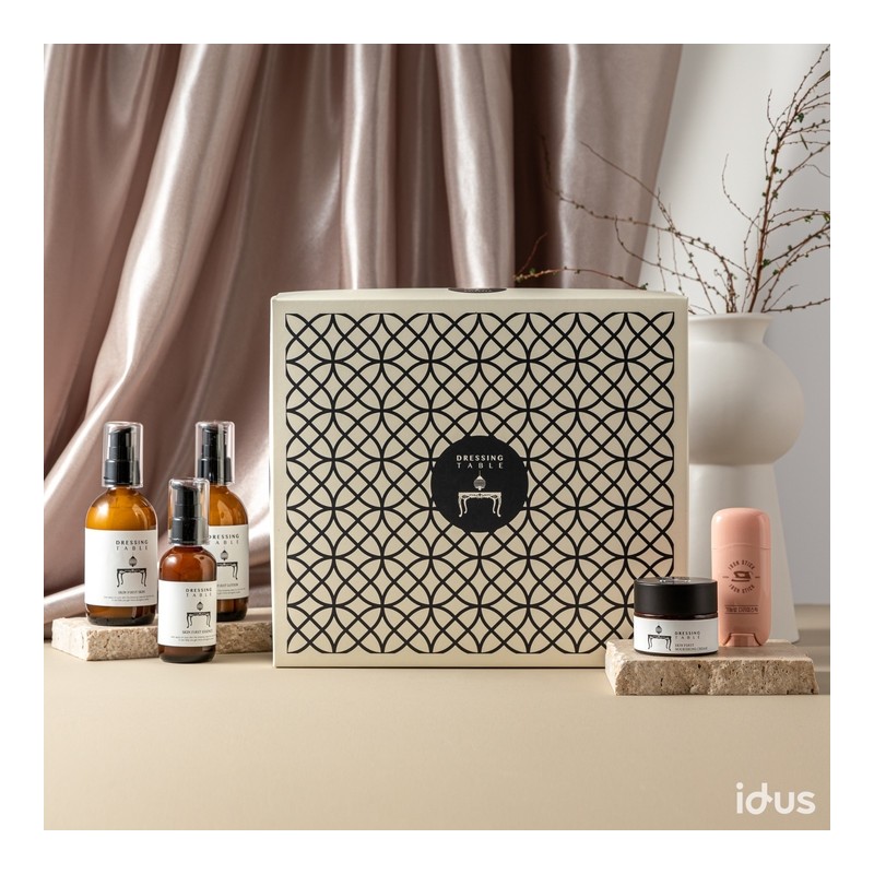 Dressing table gift set collection ❤ Luxury case (organic ingredients)