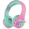Riwbox Baosilon Cat Kids Headphones LED Light Volume Limited Bluetooth