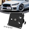 Front License Plate Holder No-Drill License Plate Bracket Mount Anti-Theft
