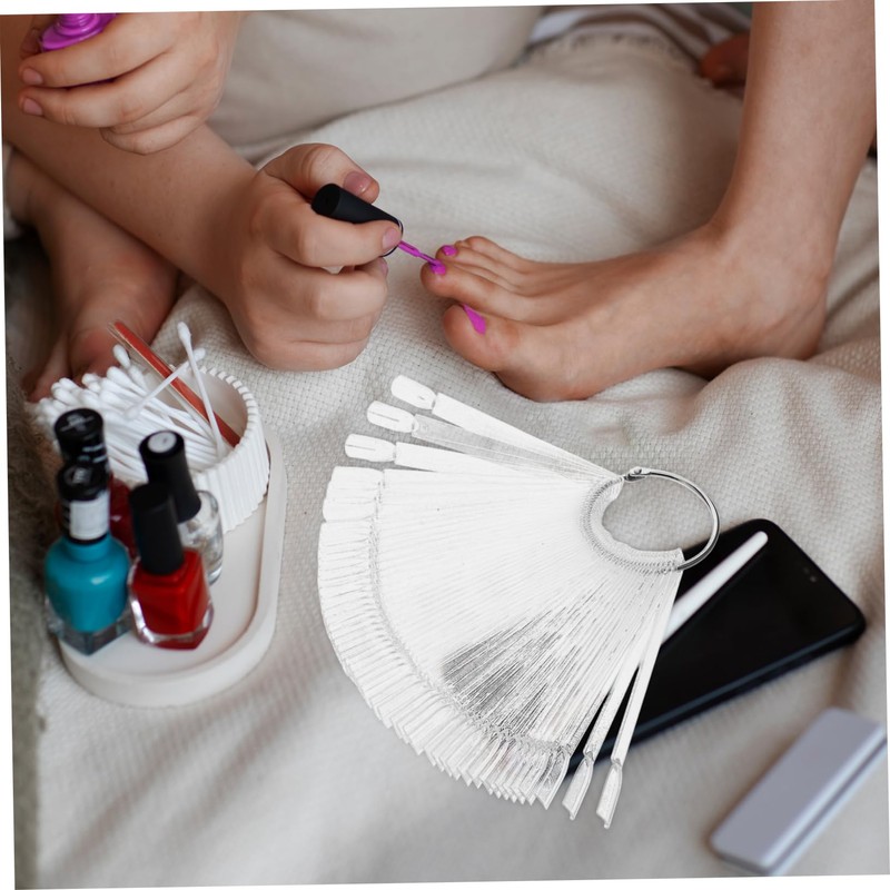 FOMIYES 1set Nail Tech Supplies Nail Art Display Boards Sample