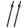 NiuNyuNeu Set of 2 Speaker Poles for Subwoofer 30"-48" Height