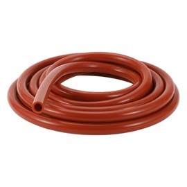 Hihaha Silikon-Vakuumschlauch für Automobil-Vakuumsysteme Hochtemperatur 20Ft 3/8" 10mm ID 2,5mm Dicke 1 Stück Rot