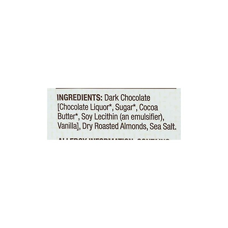 barkTHINS Snacking Chocolate Dark Chocolate Almond with Sea Salt 4.70