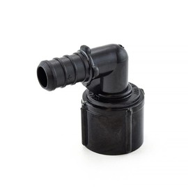 1/2" PEX x 1/2" Female Threaded Swivel Elbow, Poly Alloy, Lead-Free