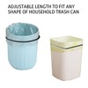 Trash Can Bands, Black,Fits 13 to 30 Gallon Trash Cans,