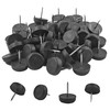 bociloy 100Pcs 5/8" Dia. Nylon Slider Glides Nail-on Furniture Table