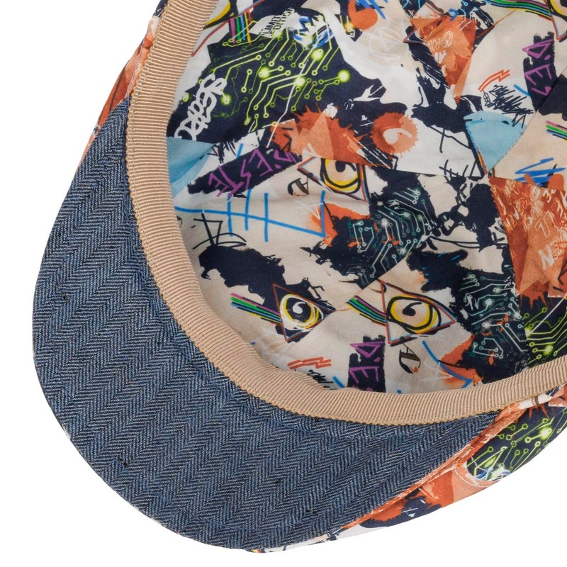 Alfonso D'Este Graphics Flat Cap Men's Flat Cap – Made