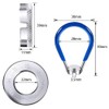 Kigauru 6pcs Bicycle Spoke Wrench Nickel Plated Process Tool Steel
