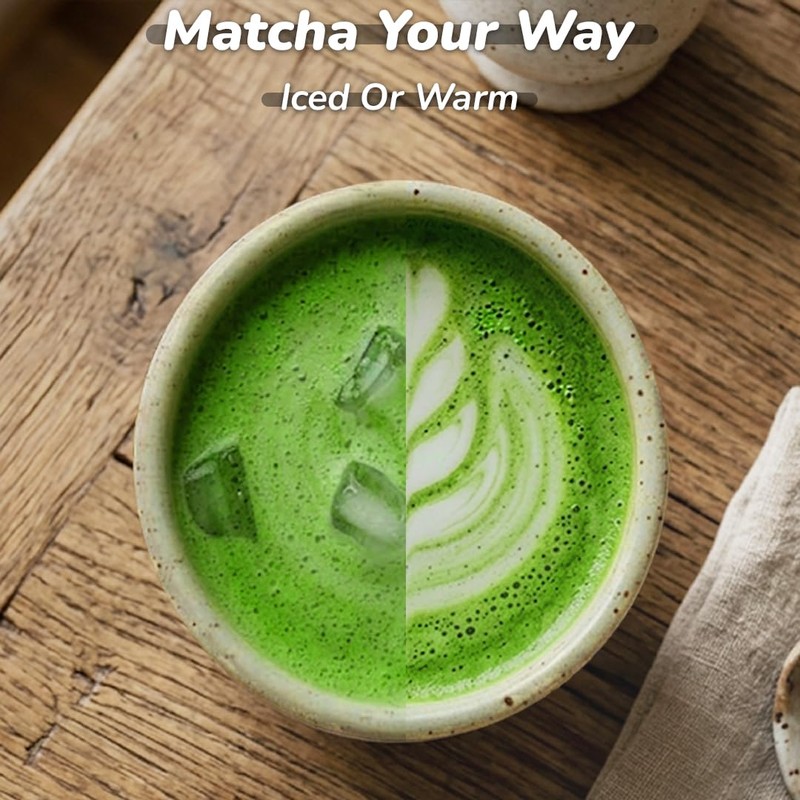 Matchaeco Bamboo Matcha Whisk | 100 Prong Traditional Chasen, Handcrafted