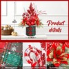 Small Christmas Tree Tabletop Artificial Mini Christmas Tree Decorations with