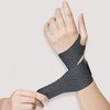 Ultra-light Slim Wrist Support LMCF-0111 Black 3ea