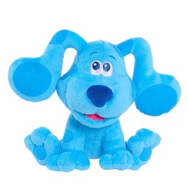 Blue's Clues & You! Beanbag de peluche de 7 pulgadas azul y magenta, paquete de 2, animales de peluche, perro