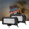 Auxbeam LED Light Bar 7Inch 36W Flood Led Off Road